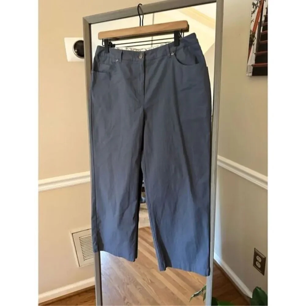 Duck Head Blue Cropped Pants Size 12